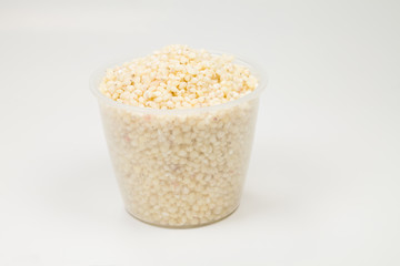 量筒里的白高粱米