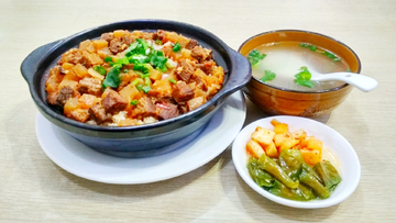 萝卜牛肉砂锅饭