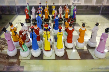 国际象棋 古代人物棋子