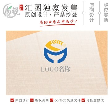 麦穗粮油副食LOGO