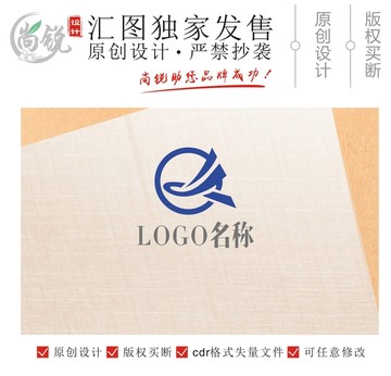 运动羽毛球LOGO