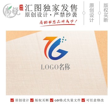 TG字母科技logo
