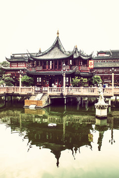 上海城隍庙怀旧照片 古建筑