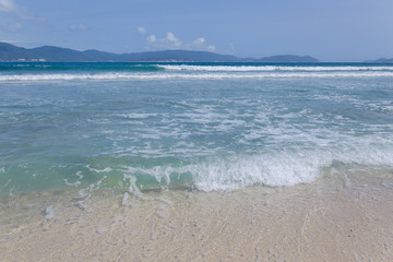 热带海洋沙滩海浪