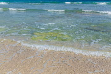 热带海洋沙滩海浪