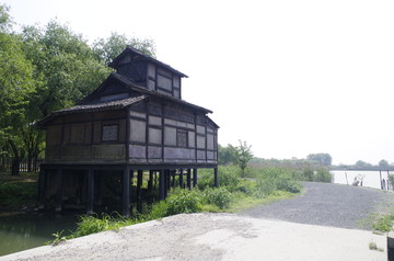 古代建筑 水浒城 宋代建筑 影