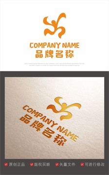 logo 标志 人 开心 跳舞