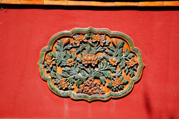 哈尔滨文庙雕花