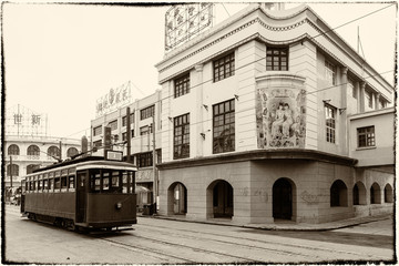 老上海 民国建筑 老上海街景