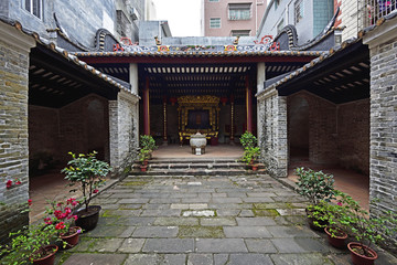 小洲村 粤梅简公祠