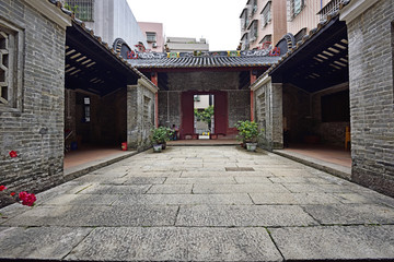 小洲村 粤梅简公祠