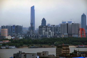 武汉长江城市风光
