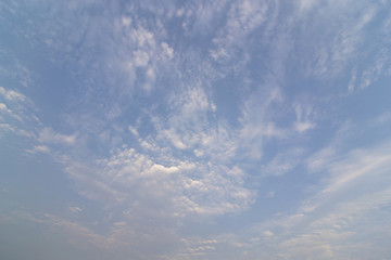 天空 夕阳