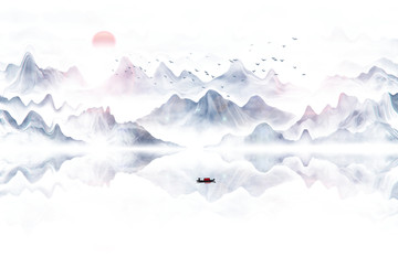 山水画