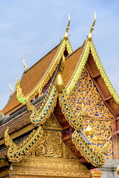 东南亚泰国泰北清迈双龙寺素贴寺