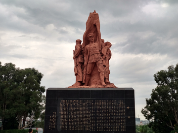 纪念馆雕塑 广西南宁南湖公园