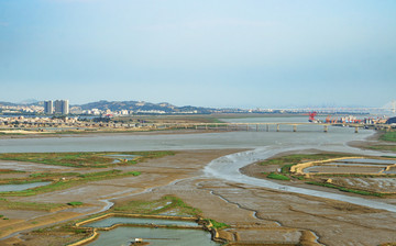 泉州洛阳江全景