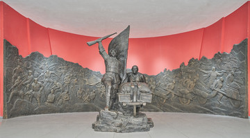 淮海战役雕塑