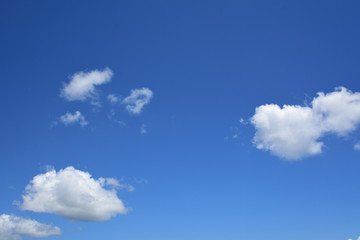 蓝天 白云 晴空万里 晴朗天空