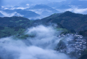 山里的村庄