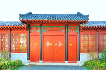 中国古代住宅大门