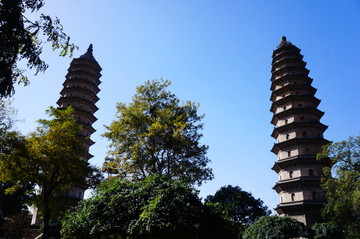 永祚寺双塔