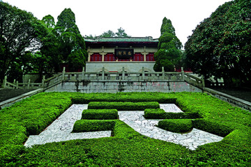 南岳衡山南岳忠烈祠享堂