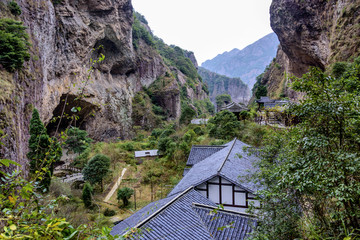 浙江温州乐清雁荡山灵岩景区