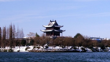 仲宣楼雪景