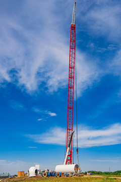 风力发电建设塔吊