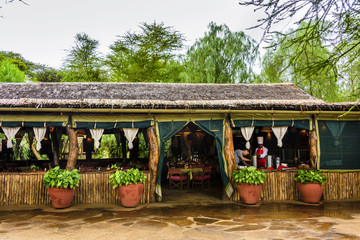 非洲肯尼亚安博塞利度假帐篷酒店