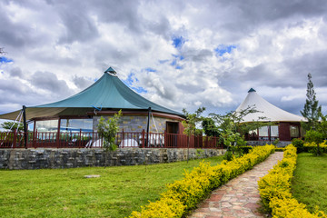 非洲肯尼亚帐篷酒店