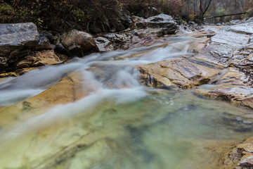 陕西秦岭太白山大箭沟风光