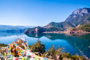 泸沽湖山水风光