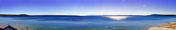 美国黄石湖高清全景图