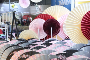 纸伞装饰