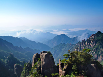 江西 上饶 婺源 风光 三清山