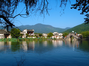 安徽省黄山市 黟县 宏村景区