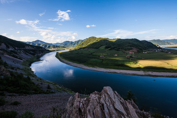 浑江山水风光