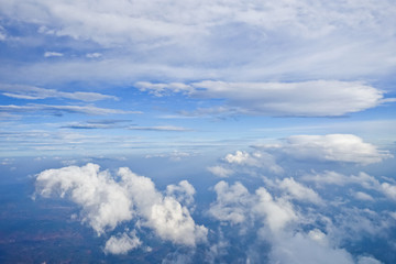 高空蓝天云海（航拍）