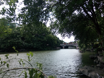 湖畔风景 桂林两江四湖