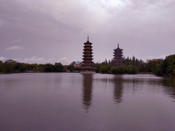 湖畔风景