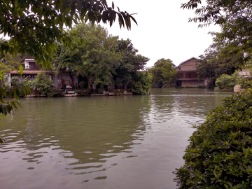 湖畔风景 两江四湖景区