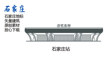 石家庄地标 石家庄站