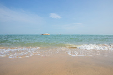 厦门的沙滩大海