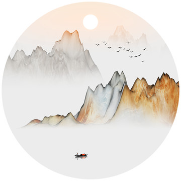 意境山水装饰画