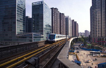 城市轻轨三阳路站
