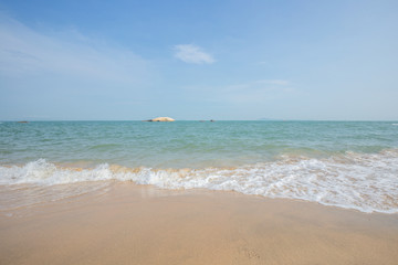 厦门的沙滩大海