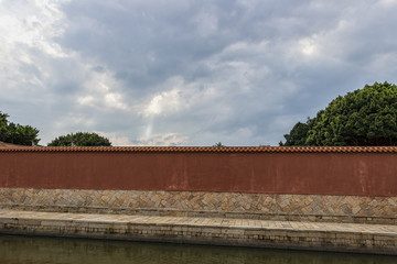 寺院围墙