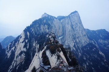 华山西峰苍龙岭